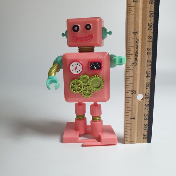 Our Generational Doll Pink Wind Up Toy Robot Does NOT Walk Spring Issues - Picture 5 of 5